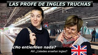 Profesoras de ingles Truchas en la estación [upl. by Dupaix]