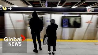 Toronto steps up enforcement amid rampant fare evasion at subway stations [upl. by Hungarian143]