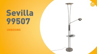 Vloerlamp Sevilla 99507  UNBOXING [upl. by Aneeram]