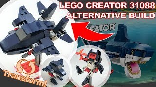 LEGO CREATOR 31088 Alternative Build  Transformable Air Plane “Jet Ninja”  MOC [upl. by Naomi]