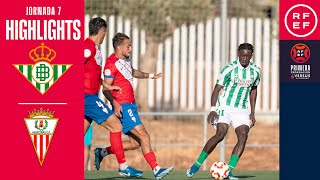 Resumen PrimeraFederación  Betis Deportivo 11 Algeciras CF  Jornada 7  Temporada 20242025 [upl. by Babara]