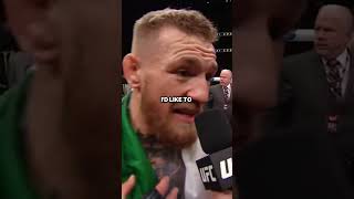 Conor McGregor Apology 😂 [upl. by Masera]