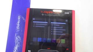 TINspire CX IIT CAS  booting Didacta 2019 [upl. by Ahsinauq]