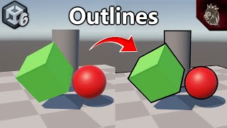 Simple Full Screen Outlines  Shader Graph Tutorial  Unity 6 [upl. by Ahsiekam]