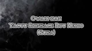 Owarihan Yagyu Shinkage Ryu Heiho Kuka [upl. by Zedekiah]