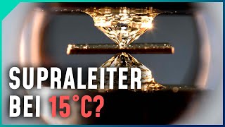 Neuer Supraleiter Strom ohne Widerstand bei Raumtemperatur statt 180°C [upl. by Alasteir]