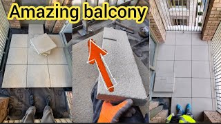 Transform Your Balcony Easy Paving with Adjustable Support Pedestals [upl. by Lamrej851]