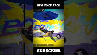 New voice pack 👺 trending yourfeedback viralshort freefiremax [upl. by Erich]