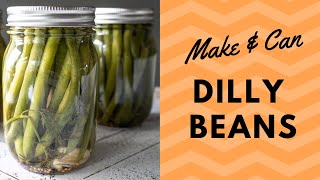 Canning Dilly Beans  Garden Eats [upl. by Sammer]