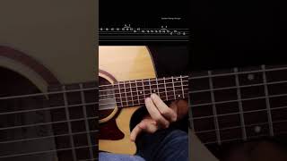 Bohemian Rhapsody in acoustic version guitar solo shorts trending guitar [upl. by Sigrid]