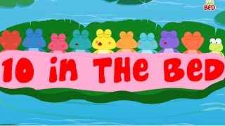 Ten In The Bed  Nursery Rhymes  Kids Rhymes  Children Songs [upl. by Campagna]