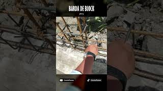 Barda de BLOCK de 30 ML 🧱💪🏼 Separadores de ALAMBRON reelsviral construction barda [upl. by Stroud269]