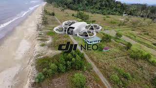 Telinting Beach Papar Sabah  DJI Neo Manual Acro Mode [upl. by Goldner519]