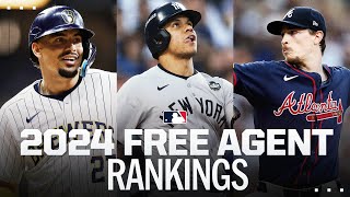 2024 Free Agent Class TIERS  See where Juan Soto Corbin Burnes amp Teoscar Hernández rank [upl. by Callean221]