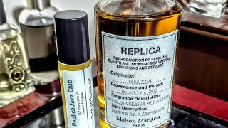 Maison Margiela Replica Jazz Club vs Jazz club clone oil and layered together [upl. by Iat]