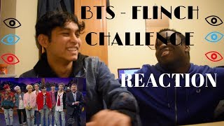 FLINCH W BTS JAMES CORDEN REACTION [upl. by Enylrac268]