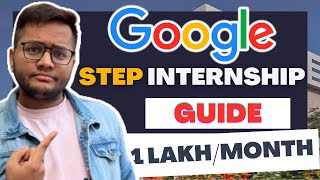 Google STEP Internship 2024  Google Internship Hiring  Preparation [upl. by Henrik427]