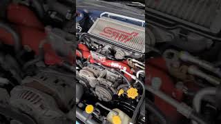 Stock bov Vs hks ssqv subaru [upl. by Kumler]