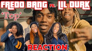 FREDO BANG  Top Music Video ft LIL DURK  UK REACTION 🇬🇧  Love this 🔥🔥🔥 [upl. by Rumit]