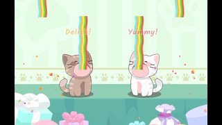 International Childrens Day  Sequence Kid Songs in Duet Cats Cute Popcat Music cat games pride [upl. by Nita]