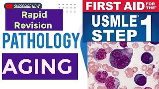 Rapid Revision Pathology  Aging 4  First Aid USMLE Step 1 in UrduHindi [upl. by Hurlee769]