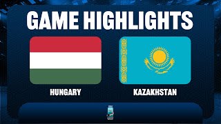 2024 IHF WM20 Division I Group A  Hungary vs Kazakhstan [upl. by Ahsrav]