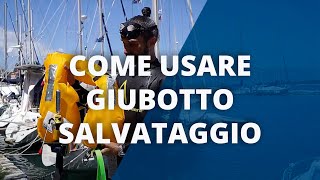 Come si usa il Giubbotto di Salvataggio Plastimo 165N  Apertura giubbotto autogonfiabile [upl. by Itsyrk]