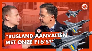 Mag Oekraïne Rusland aanvallen met ONZE F16s [upl. by Rufford]