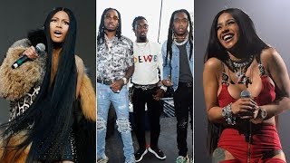 The Truth Behind How the Motorsport came about Nicki Minaj vs Cardi B  Migos [upl. by Eirac]