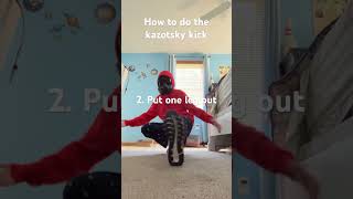 Kazotsky kick tutorial [upl. by Elna]