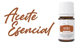 ACEITE ESENCIAL DE NUTMEG  NUEZ MOSCADA  🫀Mala Circulación [upl. by Edme648]