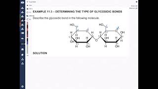 The Glycosidic Bond Carbohydrate Chemistry Made Easy [upl. by Etteiram]