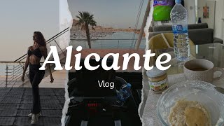 Alicante vlog on prep  Training  Titan Fitness  Sun [upl. by Tormoria279]