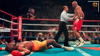 The Night George Foreman Regained the Heavyweight Title  Boxing Fight Zone [upl. by Nitsirhc]