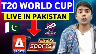 T20 World Cup 2024 Live Streaming in Pakistan  TV Channels amp App List  How to Watch T20 WC In Pak [upl. by Ajoop]