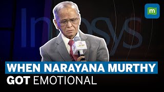 Watch Infosys Founder Narayana Murthy Chokes While Talking About His Sacrifices [upl. by Hart]