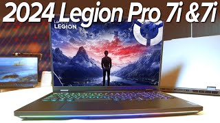 NEW 2024 Lenovo Legion Pro Pro 7i Vs 7i Revealed at CES 2024 [upl. by Pooi]