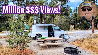 Million Dollar Views for 5 Above Jerome AZ van life 🚐🌎😀👍 [upl. by Inalel]