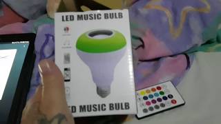 LED MUSIC BULB [upl. by Gorlicki8]