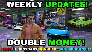 GTA 5 ONLINE24 Nov  New WEEKLY UPDATE DISCOUNTS amp BONUSES 2X MONEY😱 gta gta gta5 [upl. by Seward]