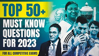 Most Important Questions of 2022  Competitive Exams  Current Affairs Wrap Up [upl. by Gainer]