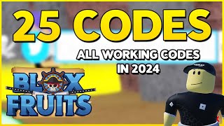 ✅ALL WORKING CODES for 🔥BLOX FRUITS🔥 Reset Stats  X2 XP 🔥Roblox 2024 [upl. by Enyalb567]