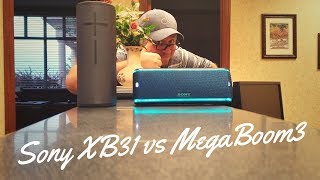 SONY SRSXB31 Vs Ultimate Ears Megaboom 3  Do we have a new champion [upl. by Llenrad]