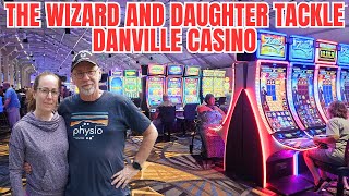 The Wizard amp Daughter Tackle Caesars Casino in Virginia casinoslots caesars [upl. by Cost466]