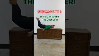 FLIPMAS DAY 1  Campaign Syle Dresser Makeover shorts furnitureflip diy flipmas [upl. by Anabelle]