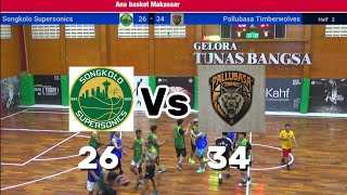 Barongko Supersonic VS Pallubasa Timberwolves anakbasketmakassar322 [upl. by Nivrem288]