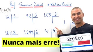 Fácil e Rápido  APRENDA DIVISÃO EM 6 MINUTOS [upl. by Nathalie64]