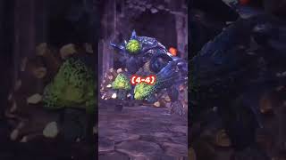 Brachydios vs Glavenus  MHW Iceborne  mhwiceborne monsterhunterworldiceborne mhwi shorts [upl. by Yle]