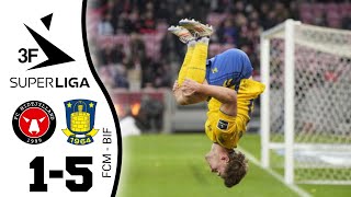 FC Midtjylland vs Brøndby 15 Highlights 3F Superliga [upl. by Carisa]