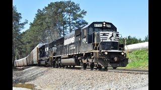 NS 6710 leads NS 26A Edwardsville AL 442018 [upl. by Dickerson29]